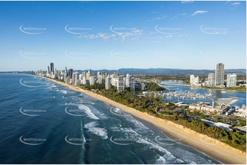 Aerial Photo Main Beach QLD Aerial Photography