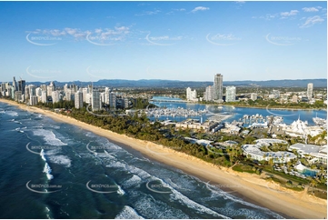 Aerial Photo Main Beach QLD Aerial Photography