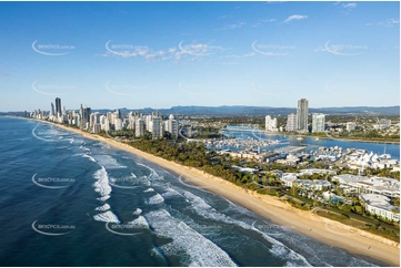 Aerial Photo Main Beach QLD Aerial Photography