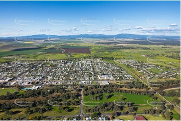 Aerial Photo Narrabri NSW Aerial Photography