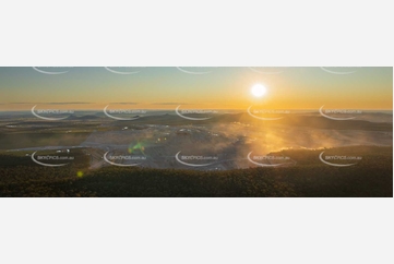 Boggabri Coal Mine at Sunset NSW Aerial Photography