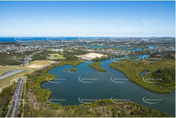 Cobaki Broadwater Tweed Heads West NSW Aerial Photography