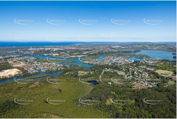 Aerial Photo Tweed Heads West NSW Aerial Photography