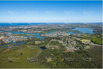 Aerial Photo Tweed Heads West NSW Aerial Photography