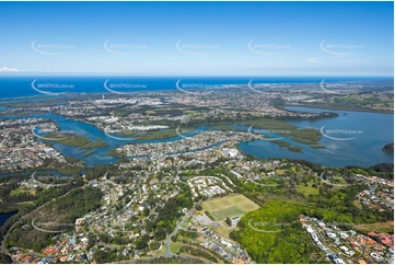 Aerial Photo Tweed Heads West NSW Aerial Photography