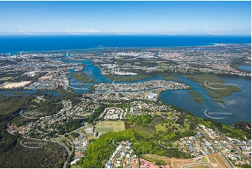 Aerial Photo Tweed Heads West NSW Aerial Photography