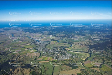 Aerial Photo Murwillumbah NSW Aerial Photography