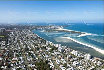 Aerial Photo Golden Beach QLD Aerial Photography