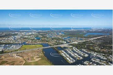 Aerial Photo Helensvale QLD Aerial Photography