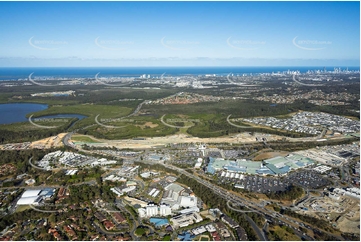 Westfield Shopping Centre Helensvale QLD Aerial Photography