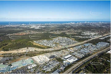 Aerial Photo Helensvale QLD Aerial Photography