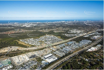 Aerial Photo Helensvale QLD Aerial Photography