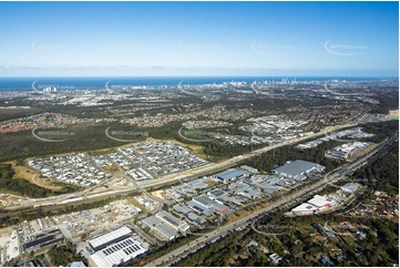 Aerial Photo Helensvale QLD Aerial Photography