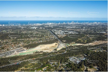 Coomera Connector Construction QLD Aerial Photography