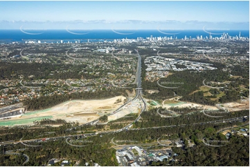 Coomera Connector Construction QLD Aerial Photography