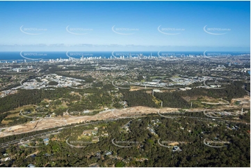 Coomera Connector Construction QLD Aerial Photography