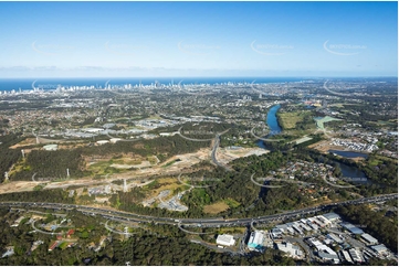 Coomera Connector Construction QLD Aerial Photography