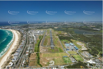 Gold Coast Airport Runway QLD Aerial Photography