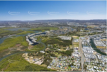 Aerial Photo Hope Island QLD Aerial Photography