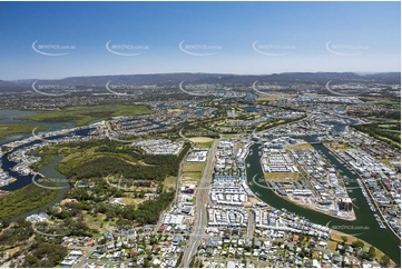 Aerial Photo Hope Island QLD Aerial Photography