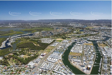 Aerial Photo Hope Island QLD Aerial Photography