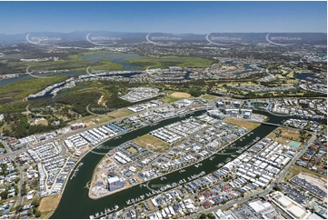 Aerial Photo Hope Island QLD Aerial Photography