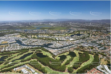 Aerial Photo Hope Island QLD Aerial Photography