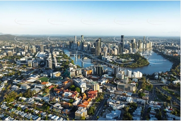 Aerial Photo South Brisbane QLD Aerial Photography