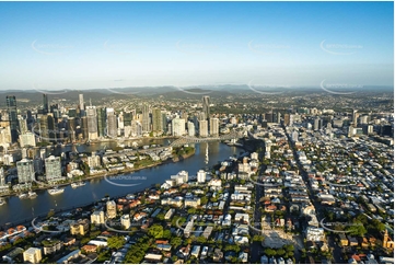 Aerial Photo New Farm QLD Aerial Photography