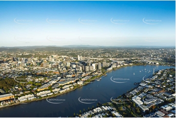 Aerial Photo Teneriffe QLD Aerial Photography