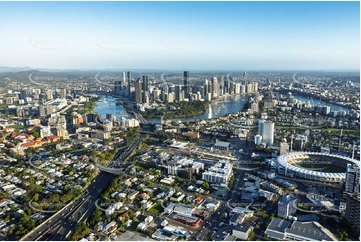 Aerial Photo Woolloongabba QLD Aerial Photography