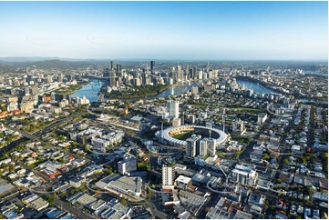 The Gabba at Woolloongabba QLD Aerial Photography