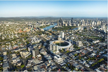 The Gabba at Woolloongabba QLD Aerial Photography