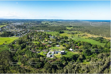 Aerial Photo Cumbalum NSW Aerial Photography