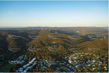 Sunrise Aerial Photo Bardon QLD Aerial Photography