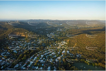 Sunrise Aerial Photo Ashgrove QLD Aerial Photography