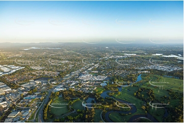 Sunrise Aerial Photo Strathpine Centre QLD Aerial Photography