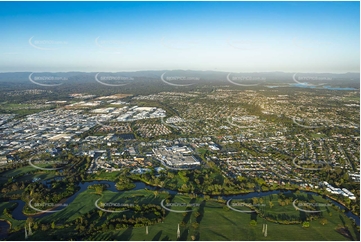 Sunrise Aerial Photo Strathpine Centre QLD Aerial Photography