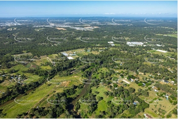 Aerial Photo Chambers Flat QLD Aerial Photography