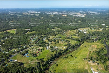 Aerial Photo Chambers Flat QLD Aerial Photography