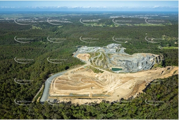 Boral Quarries Ormeau Kingsholme QLD Aerial Photography