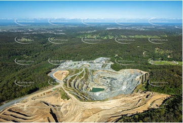Boral Quarries Ormeau Kingsholme QLD Aerial Photography
