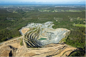 Boral Quarries Ormeau Kingsholme QLD Aerial Photography