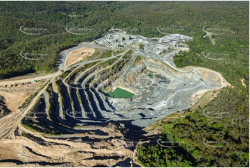Boral Quarries Ormeau Kingsholme QLD Aerial Photography