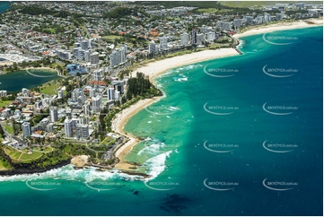 Aerial Photo Coolangatta QLD Aerial Photography
