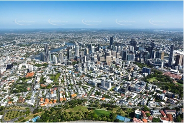 Aerial Photo Spring Hill QLD Aerial Photography