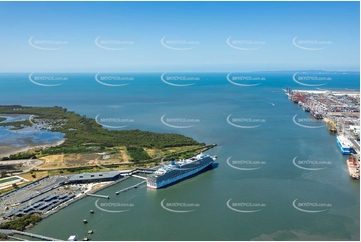 Brisbane International Cruise Terminal Aerial Photography