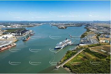 Brisbane International Cruise Terminal Aerial Photography