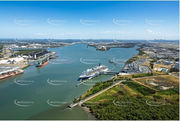 Brisbane International Cruise Terminal Aerial Photography