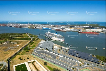 Brisbane International Cruise Terminal Aerial Photography